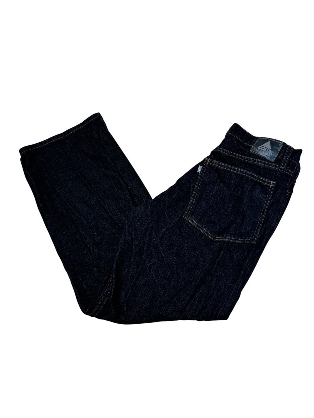 VTG Y2K 90s Silver Tab Levi’s Low Loose Baggy Black Denim Jeans 32 x 32